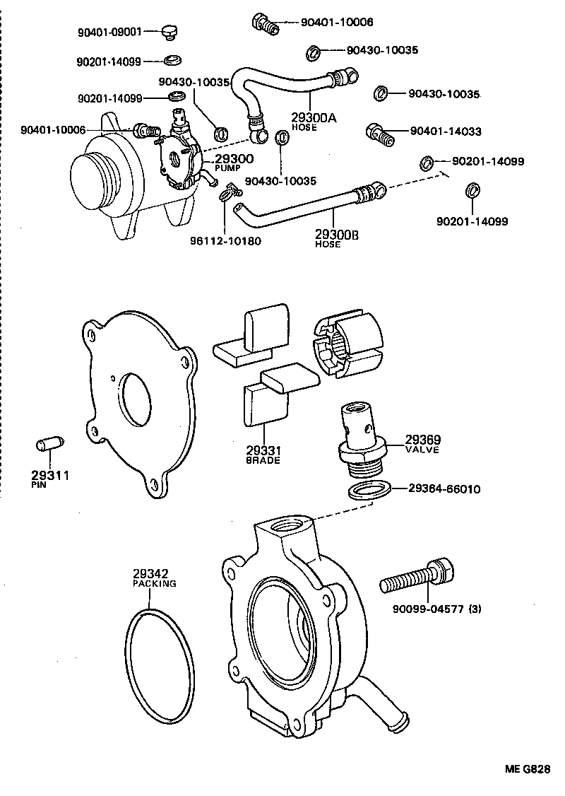  DYNA TOYOACE QUICK |  VACUUM PUMP