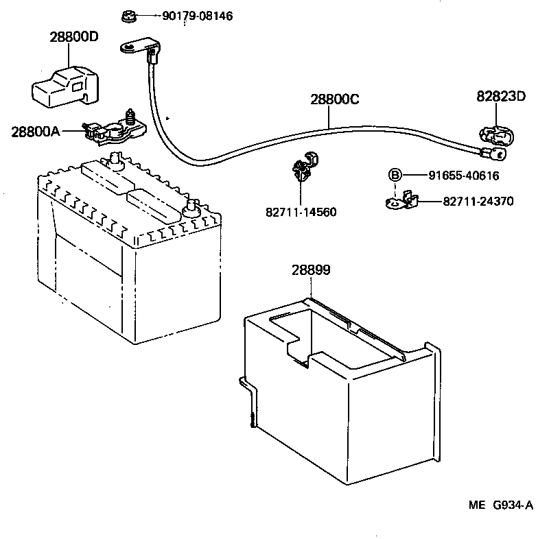  SUPRA |  BATTERY BATTERY CABLE