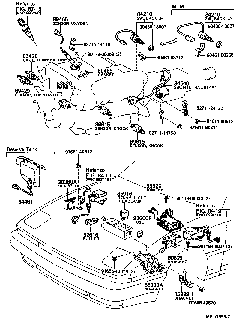  SUPRA |  SWITCH RELAY COMPUTER