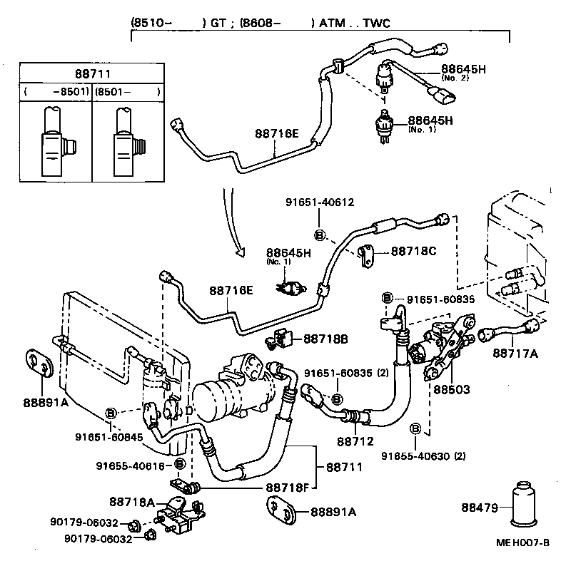  MARK 2 |  HEATING AIR CONDITIONING COOLER PIPING