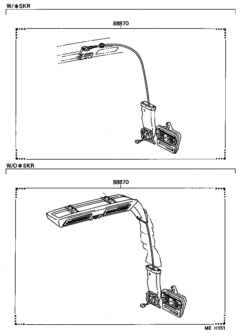  LITEACE VAN WAGON |  HEATING AIR CONDITIONING SET
