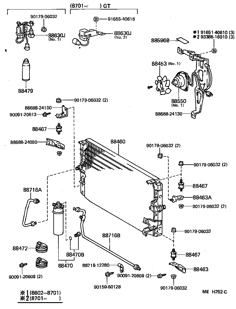  SUPRA |  HEATING AIR CONDITIONING COOLER PIPING