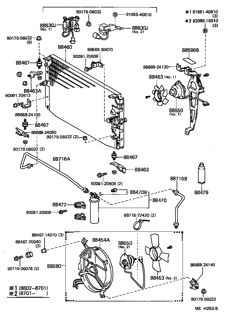  SUPRA |  HEATING AIR CONDITIONING COOLER PIPING