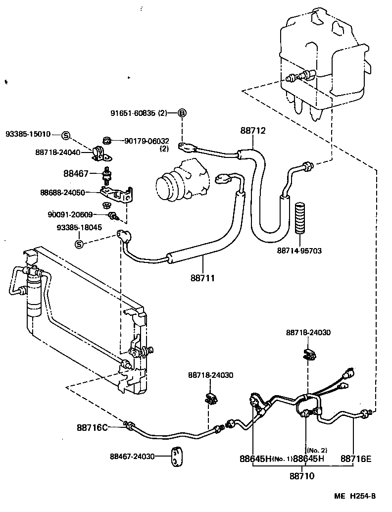  SUPRA |  HEATING AIR CONDITIONING COOLER PIPING