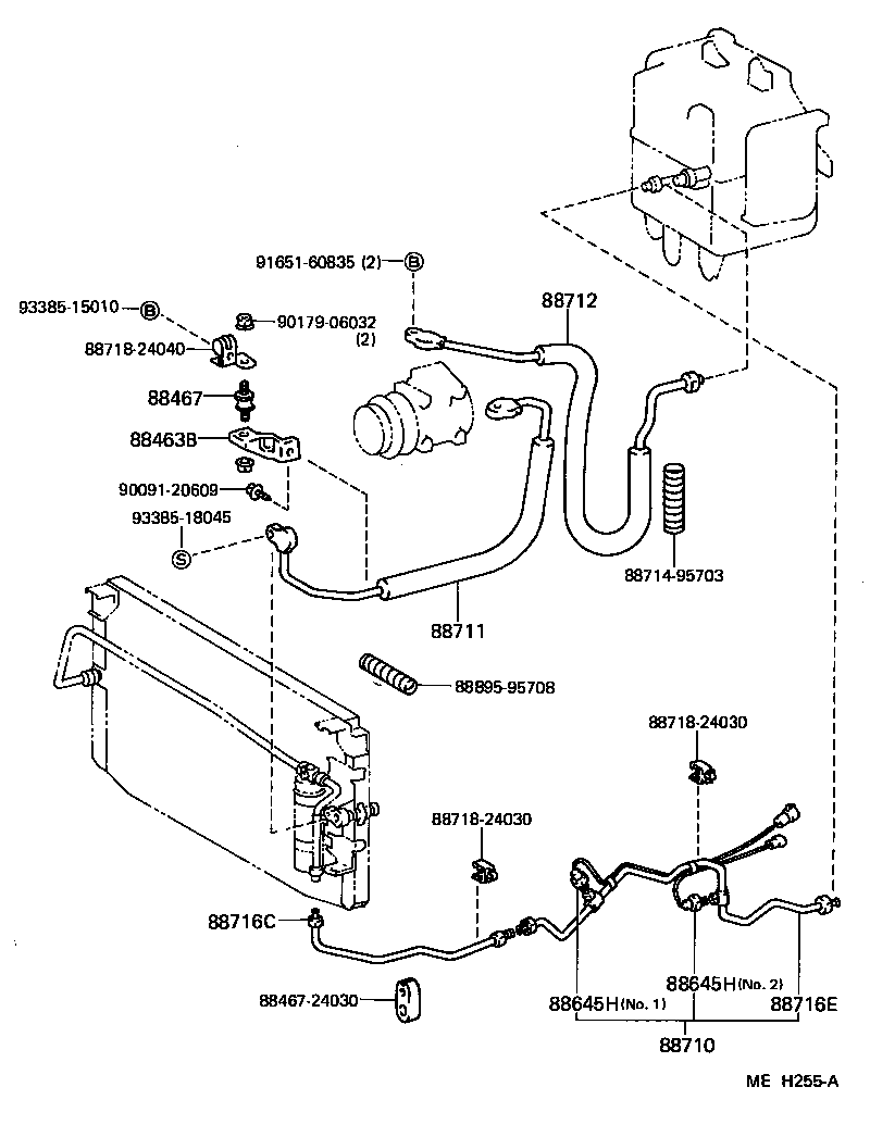  SUPRA |  HEATING AIR CONDITIONING COOLER PIPING
