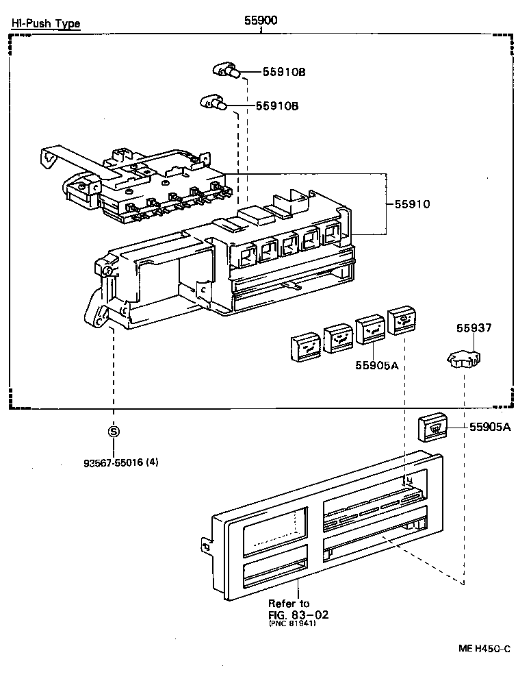  MARK 2 |  HEATING AIR CONDITIONING CONTROL AIR DUCT