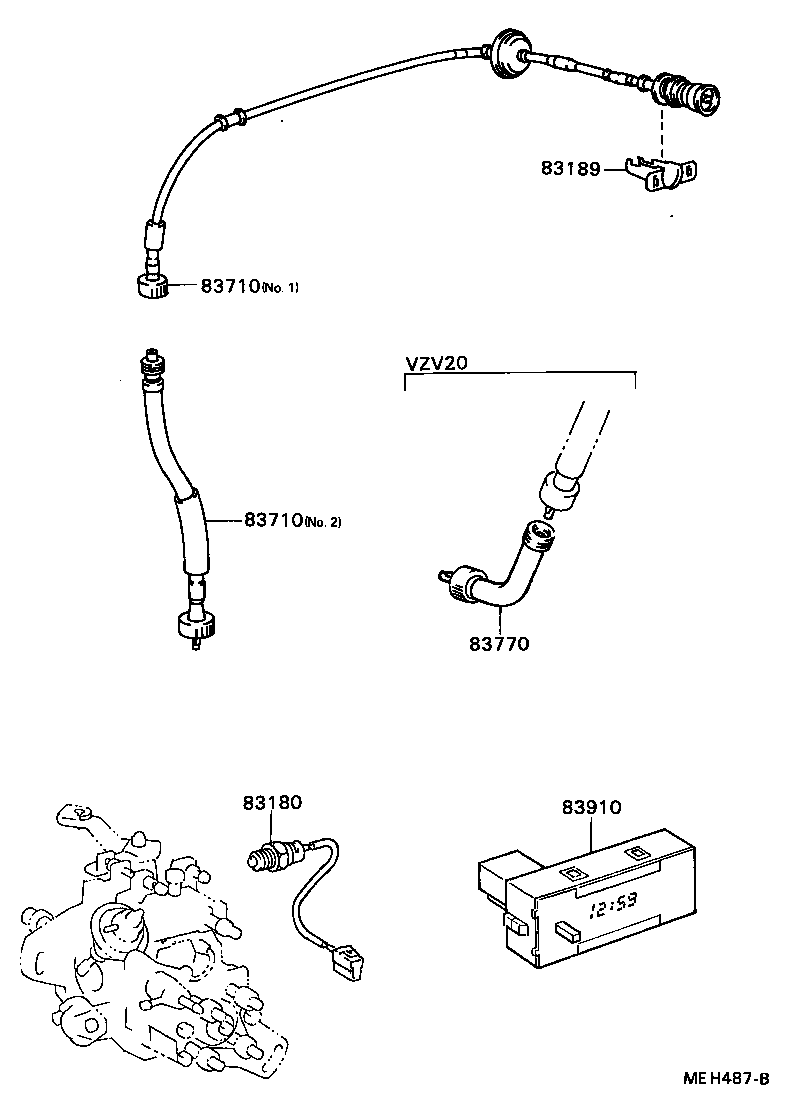  CAMRY VISTA |  METER