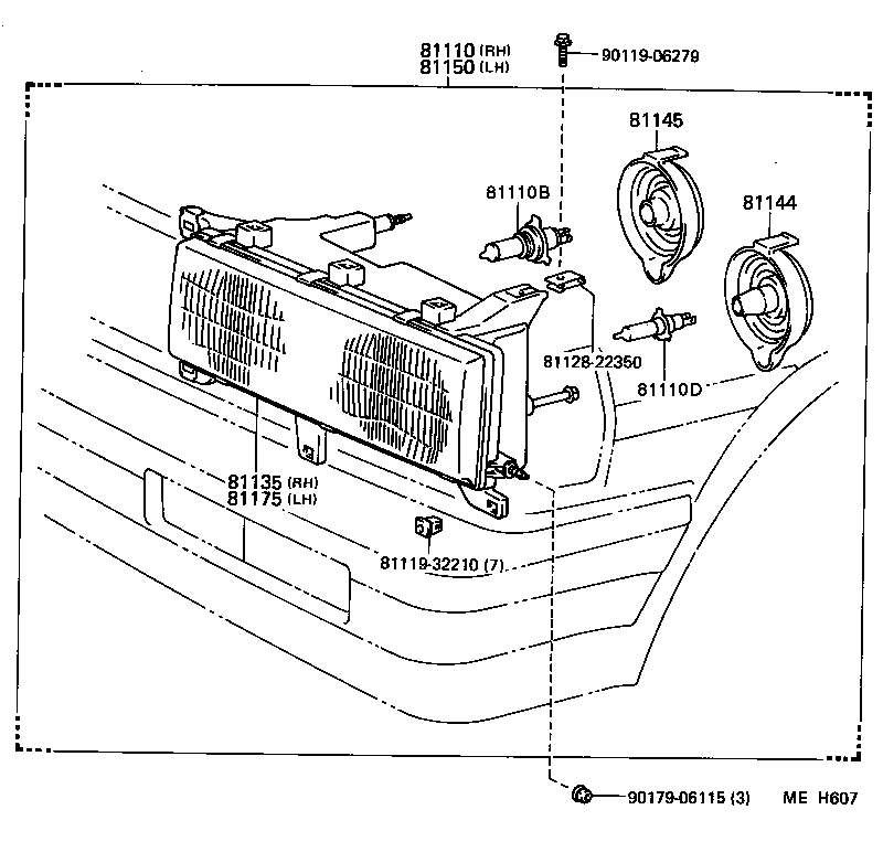  CRESTA |  HEADLAMP