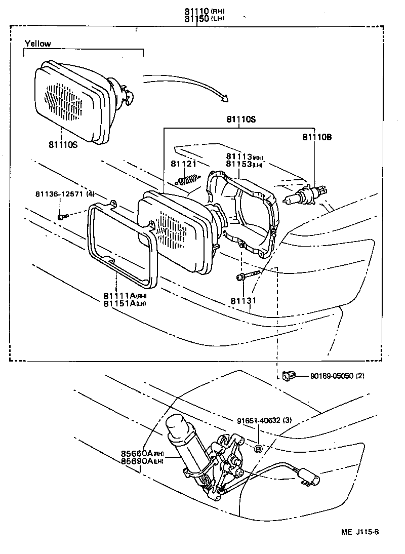  SUPRA |  HEADLAMP