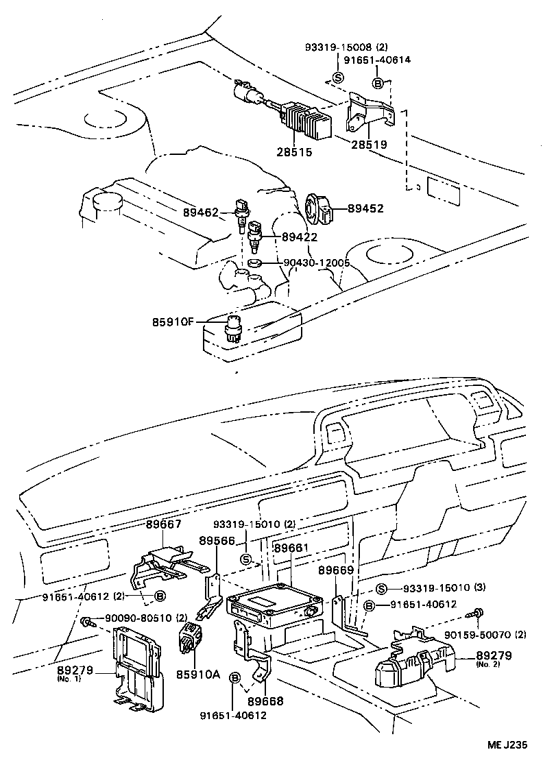  CAMRY VISTA |  ELECTRONIC FUEL INJECTION SYSTEM
