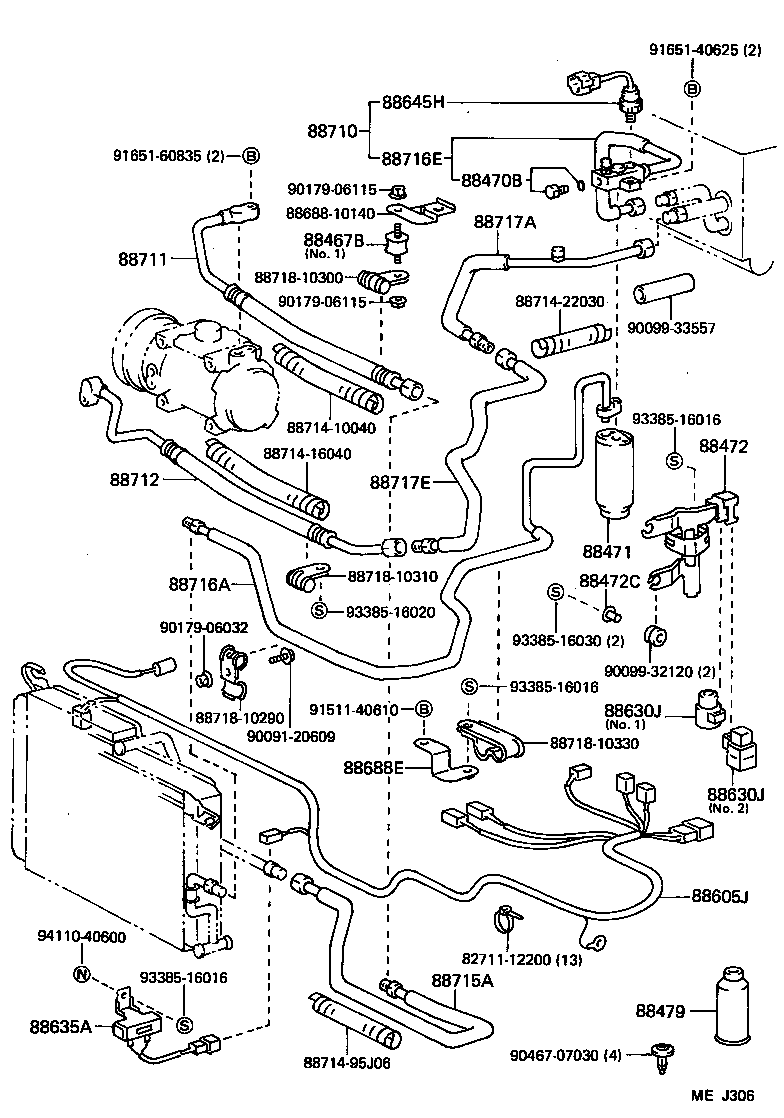  STARLET |  HEATING AIR CONDITIONING COOLER PIPING