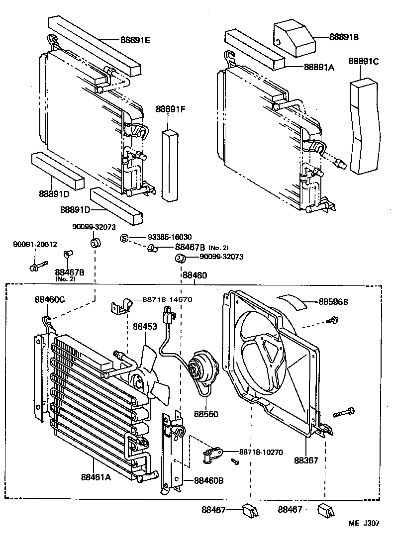  STARLET |  HEATING AIR CONDITIONING COOLER PIPING