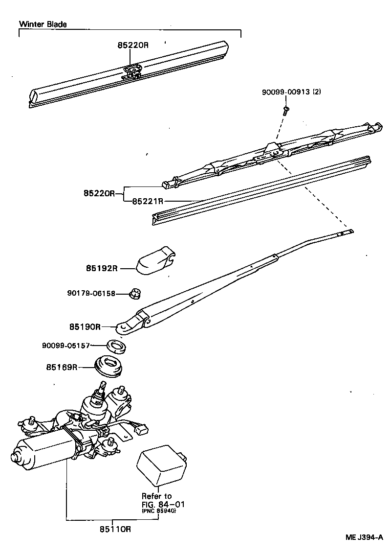  CELICA |  REAR WIPER
