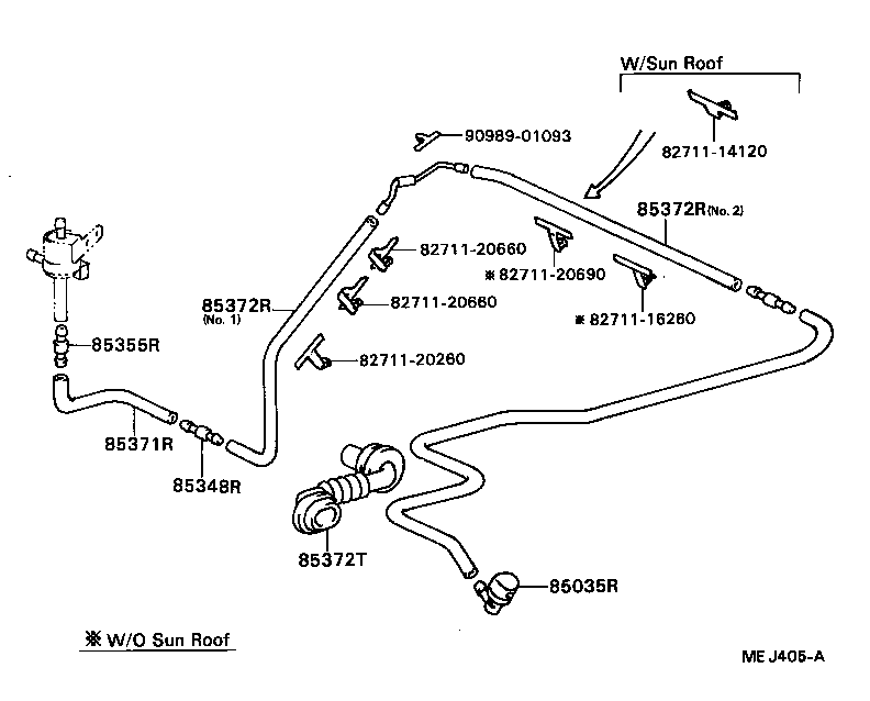  CELICA |  REAR WASHER