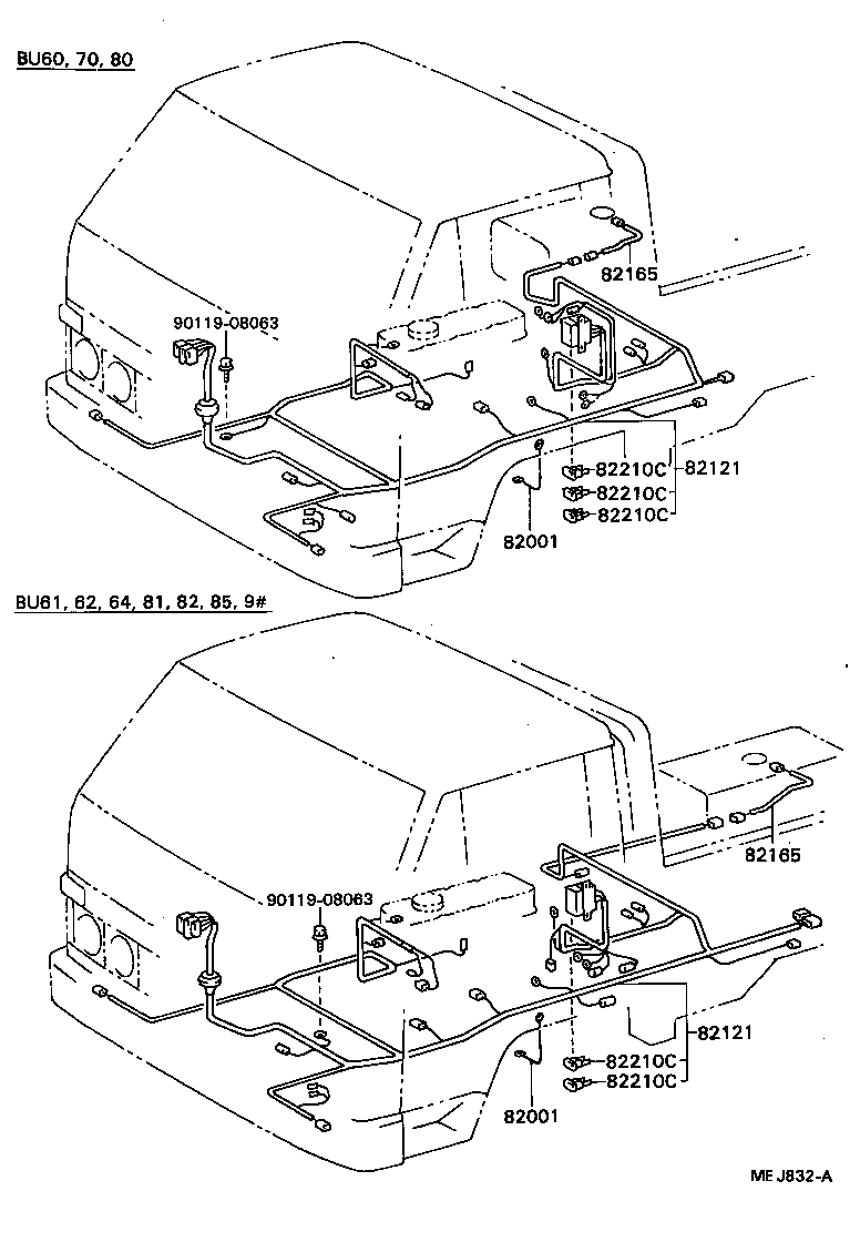  DYNA TOYOACE |  WIRING CLAMP