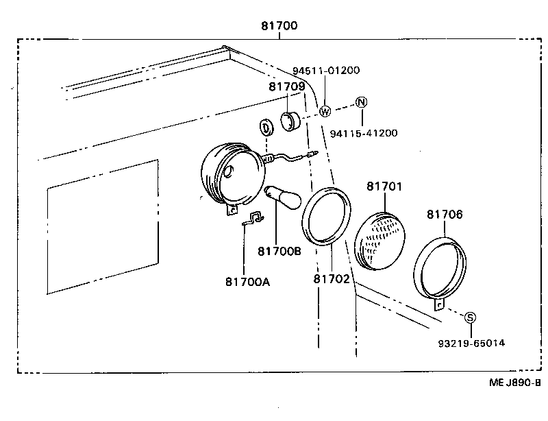  DYNA TOYOACE |  WORK LAMP