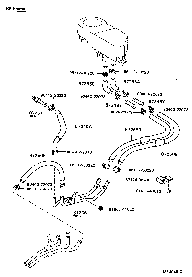 DYNA TOYOACE |  HEATING AIR CONDITIONING WATER PIPING