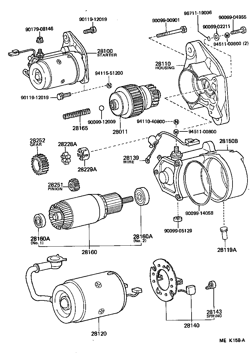  HIACE VAN WAGON |  STARTER