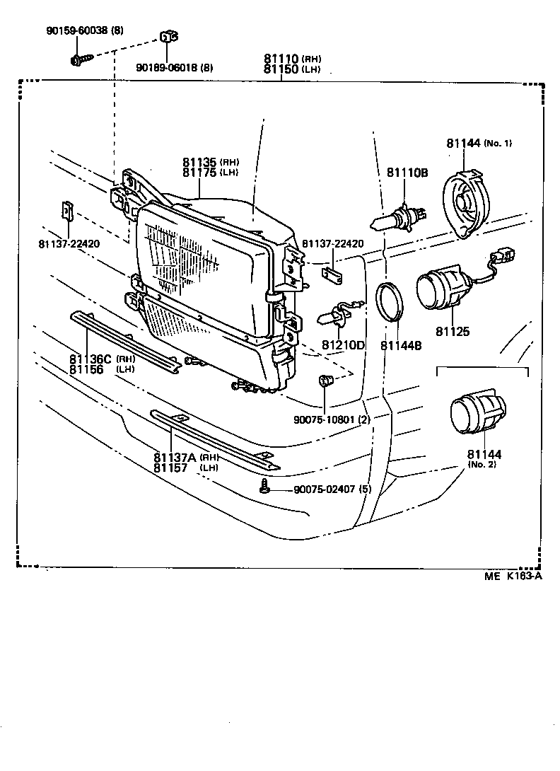  HIACE VAN WAGON |  HEADLAMP