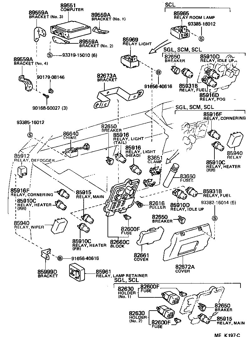  HIACE VAN WAGON |  SWITCH RELAY COMPUTER