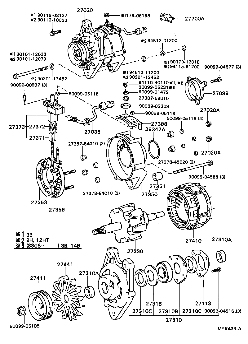  COASTER |  ALTERNATOR