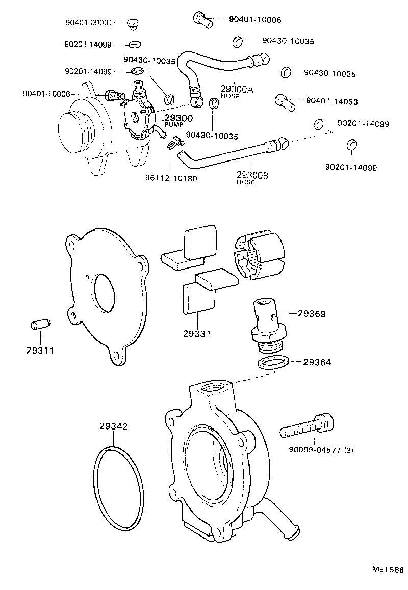  DYNA TOYOACE |  VACUUM PUMP