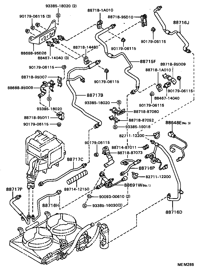  TOWN MASTERACE V WG |  HEATING AIR CONDITIONING COOLER PIPING