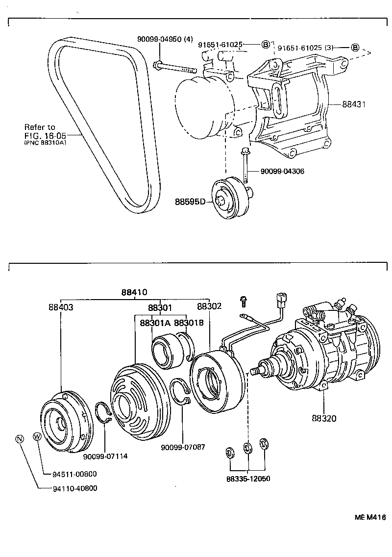  DYNA TOYOACE |  HEATING AIR CONDITIONING COMPRESSOR