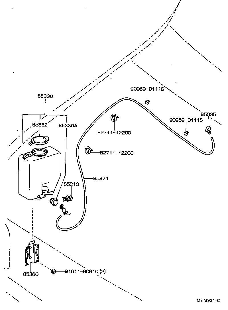  DELIBOY |  WINDSHIELD WASHER