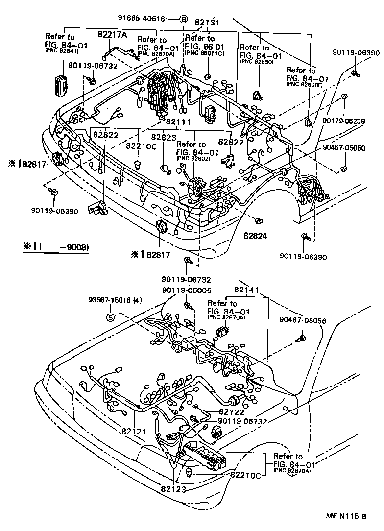  CRESTA |  WIRING CLAMP