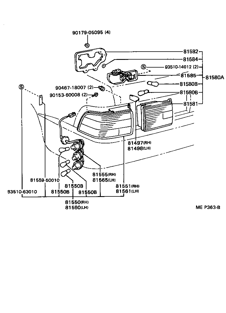  CELSIOR |  REAR COMBINATION LAMP