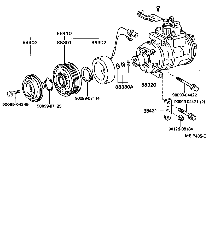  CELSIOR |  HEATING AIR CONDITIONING COMPRESSOR
