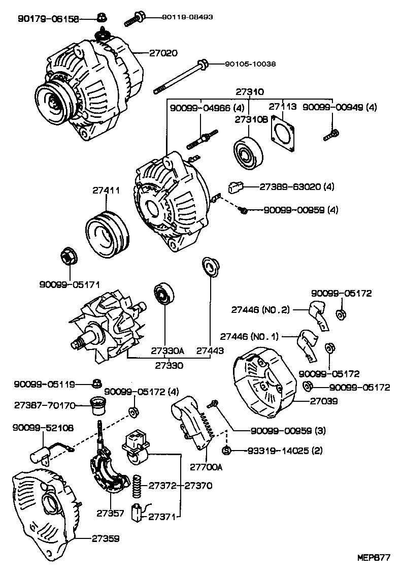  COASTER |  ALTERNATOR
