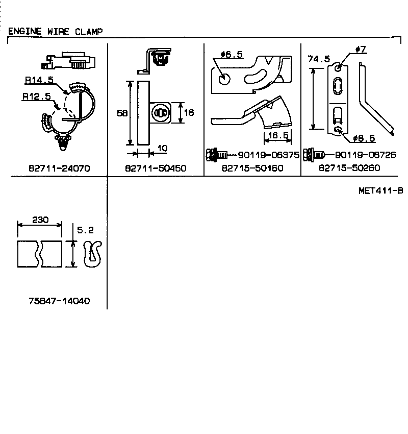  CELSIOR |  WIRING CLAMP