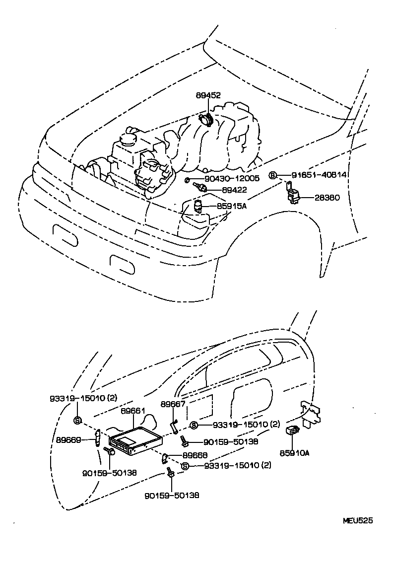  LAND CRUISER VAN |  ELECTRONIC FUEL INJECTION SYSTEM