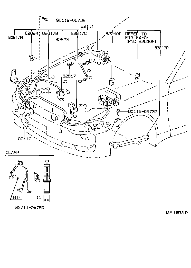  CRESTA |  WIRING CLAMP
