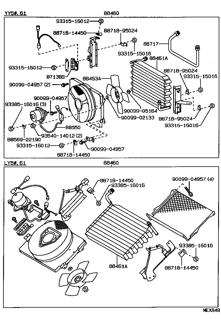  TOYOACE DYNA |  HEATING AIR CONDITIONING COOLER PIPING