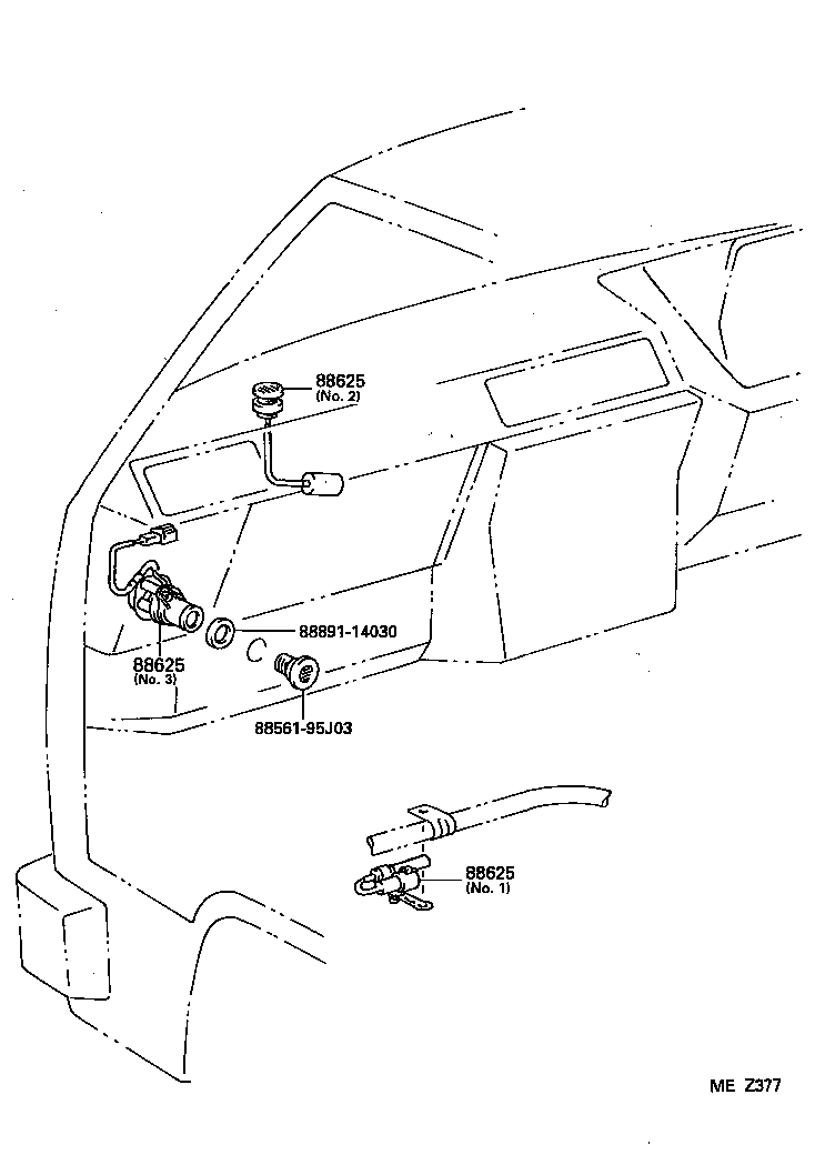  HIACE VAN WAGON |  HEATING AIR CONDITIONING COOLER UNIT