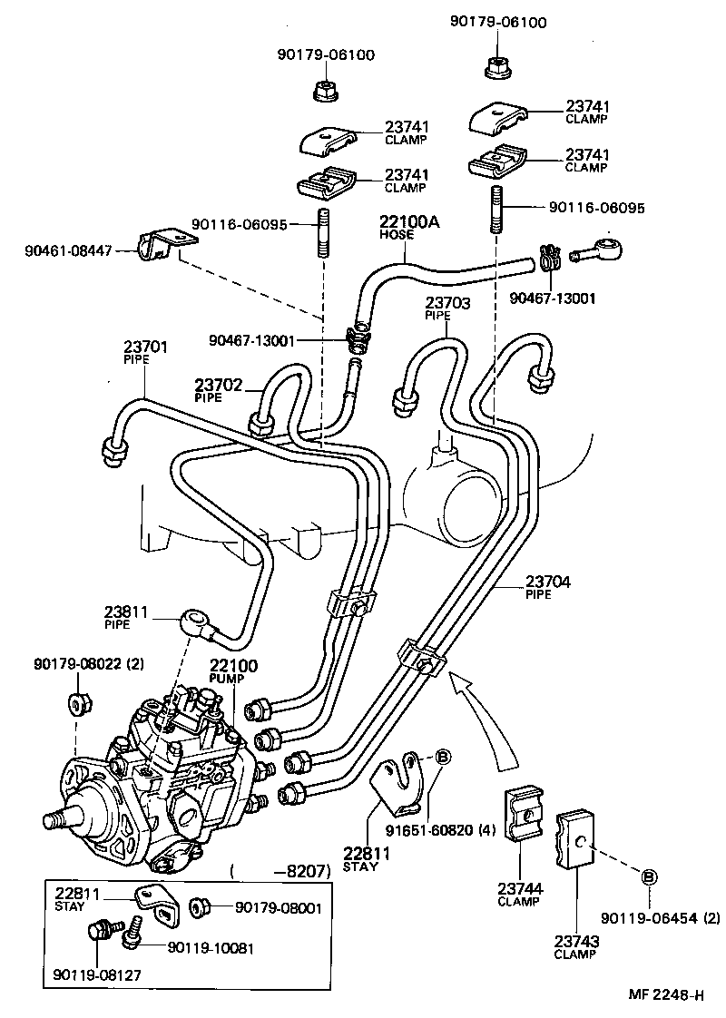  HILUX |  INJECTION PUMP ASSEMBLY