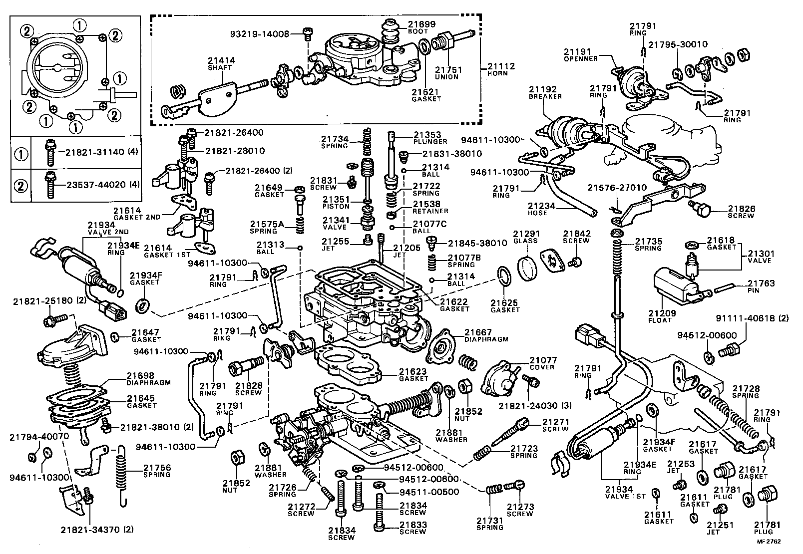  HILUX |  CARBURETOR