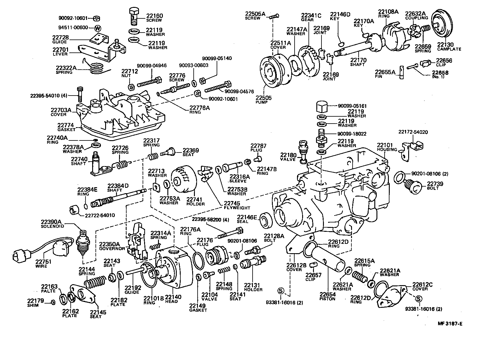  BLIZZARD |  INJECTION PUMP BODY