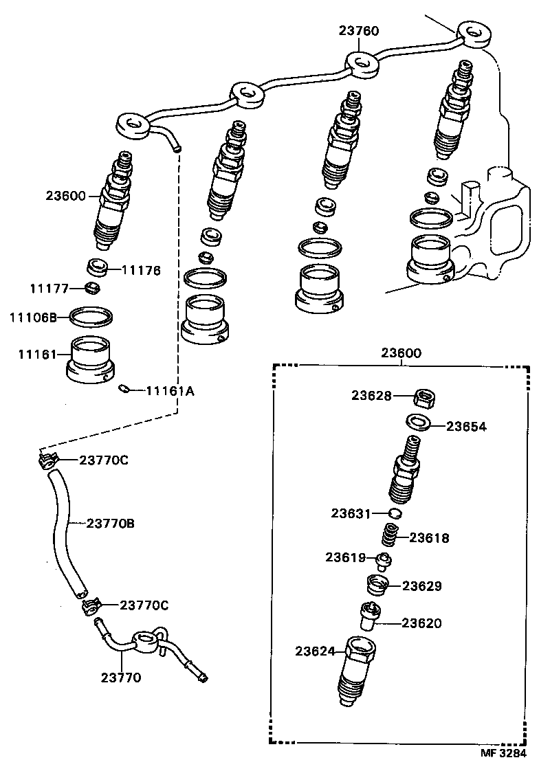  HILUX |  INJECTION NOZZLE