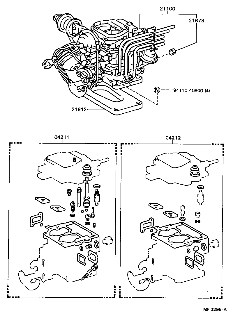  HILUX |  CARBURETOR ASSEMBLY