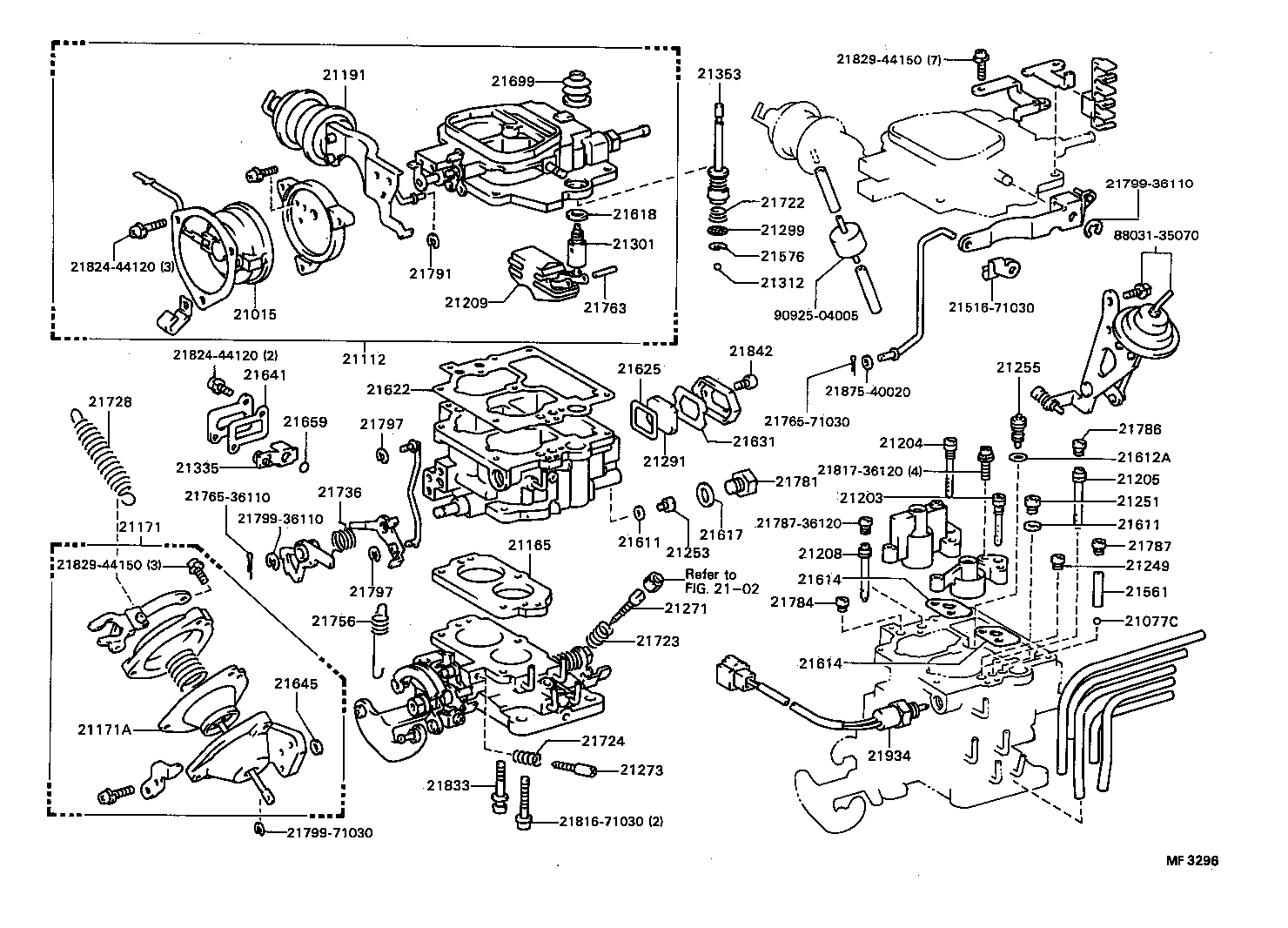  HILUX |  CARBURETOR