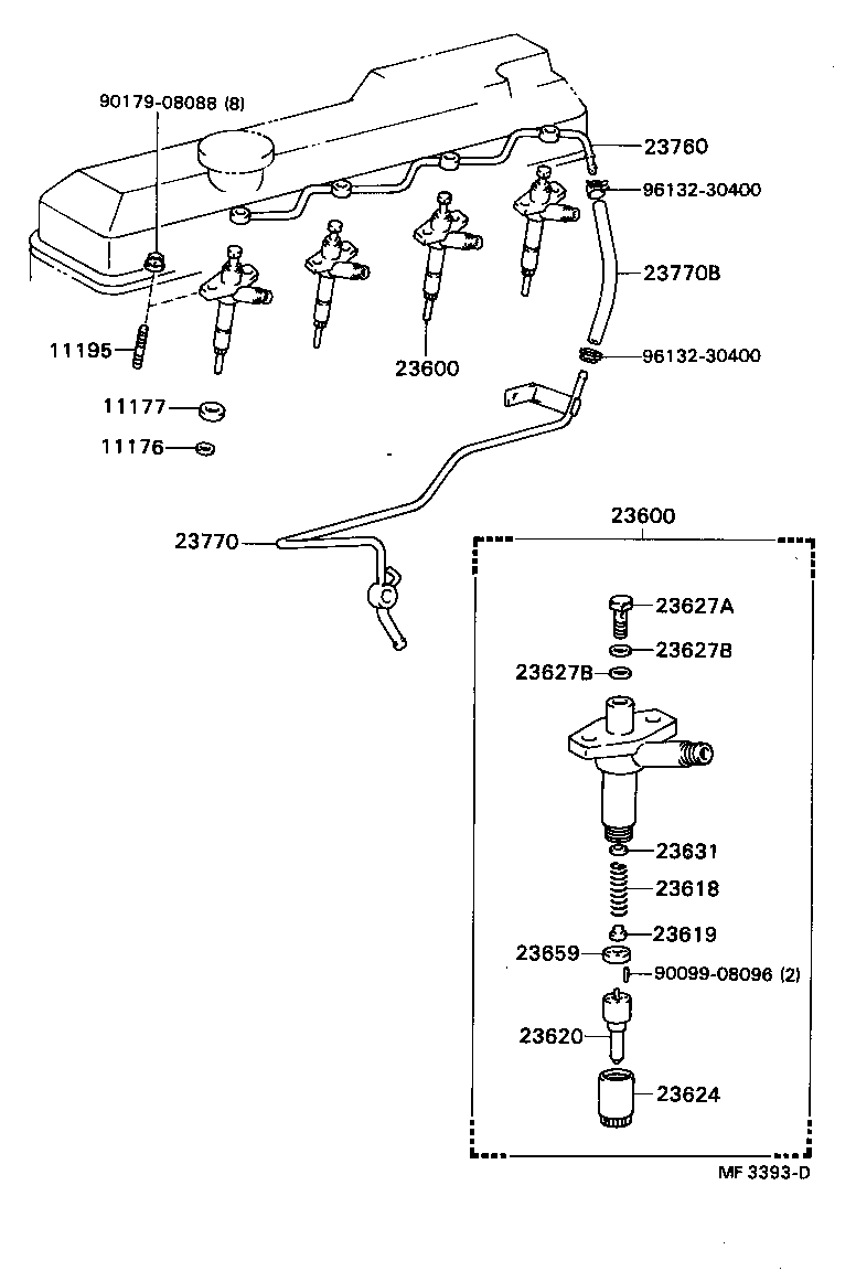  DYNA TOYOACE |  INJECTION NOZZLE