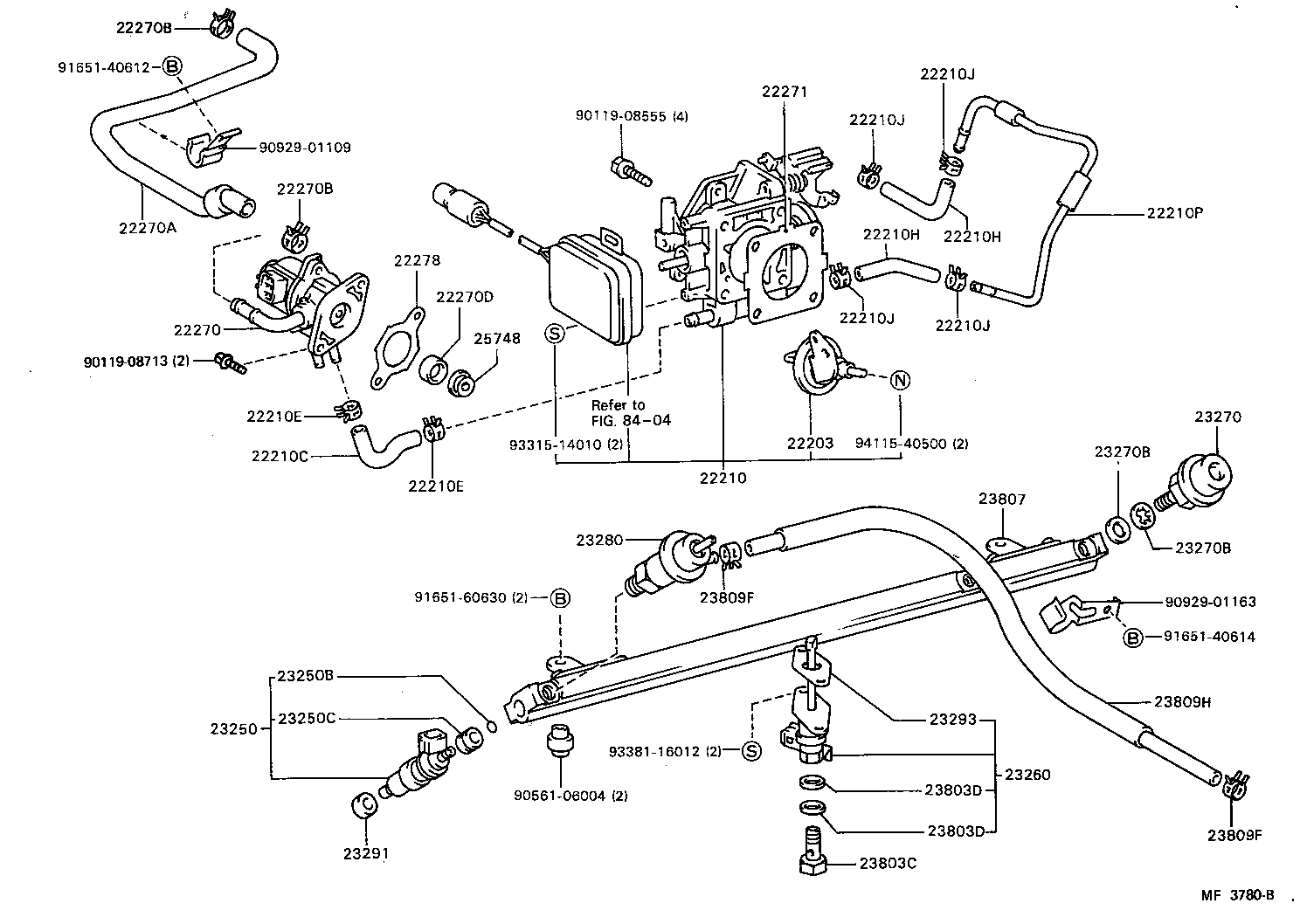  SUPRA |  FUEL INJECTION SYSTEM