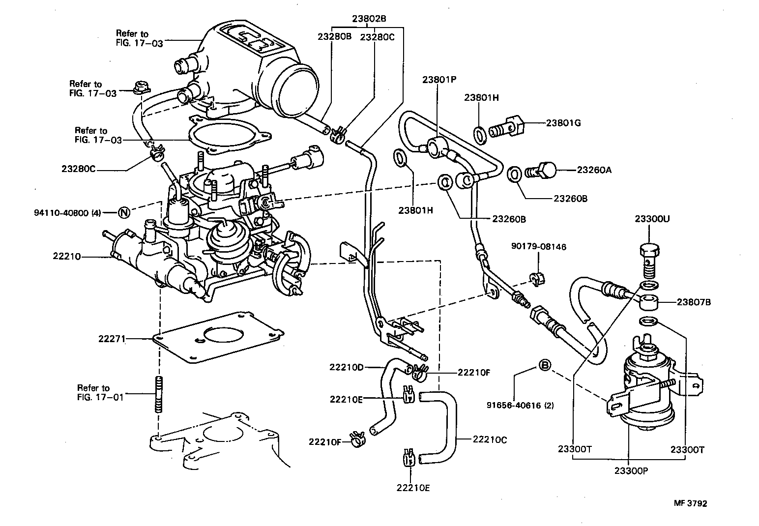 CAMRY VISTA |  FUEL INJECTION SYSTEM
