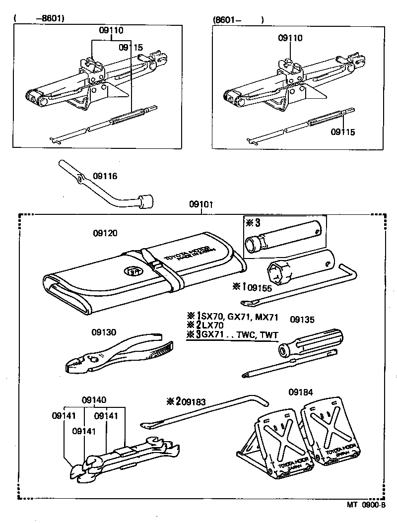  CRESTA |  STANDARD TOOL