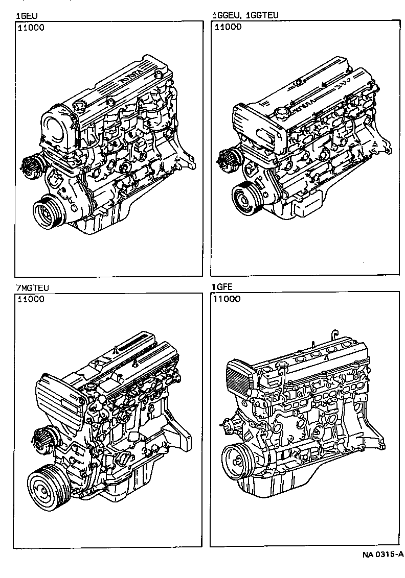  SOARER |  PARTIAL ENGINE ASSEMBLY