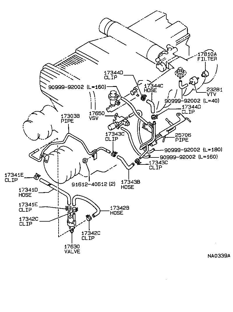  SOARER |  VACUUM PIPING